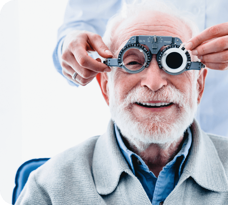 Elderly Eyecheck | Diamond Vision | Diamond Vision